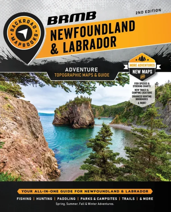 Newfoundland & Labrador Mapbook de Backroad Mapbooks