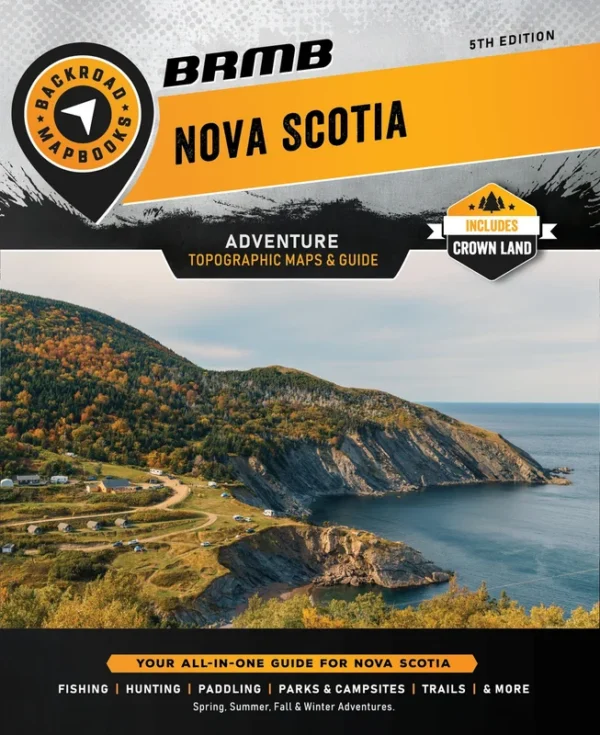 Nova Scotia Mapbook de Backroad Mapbooks