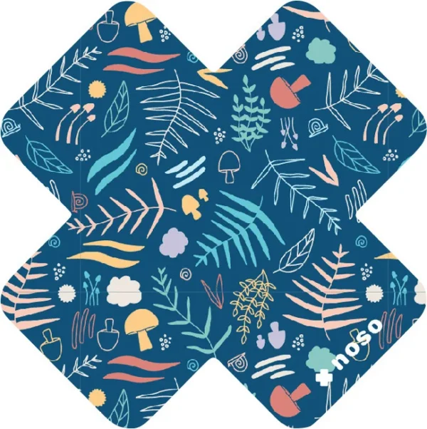 Pièce de réparation Sol forestier par Kate George de NoSo Patches