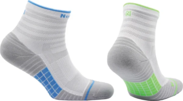 Chaussettes Cheetah Cushioned Quarter Run Paquet 2 de Norfolk – Unisexe