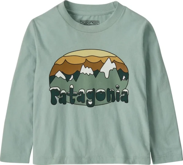 T-shirt à manches longues Fitz Roy Flurries de Patagonia – Bébés à petits