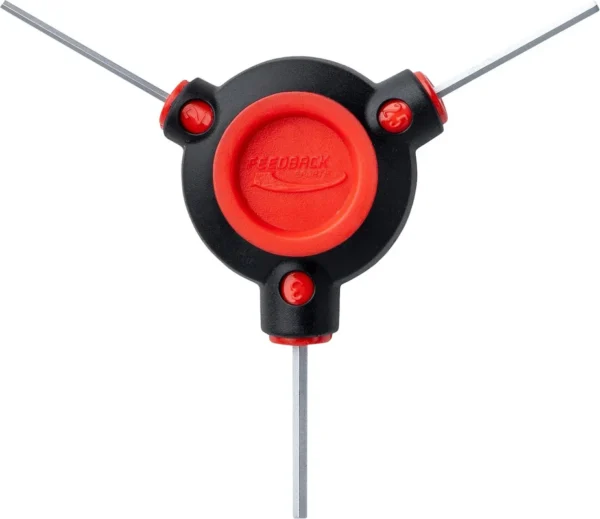Clé hexagonale en Y fixe (2, 2,5, 3 mm) de Feedback Sports