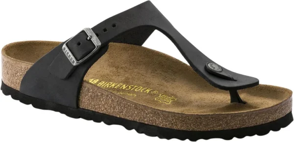 Sandales en cuir Gizeh de Birkenstock – Femmes
