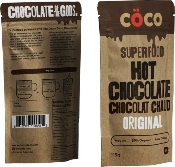 Chocolat chaud original de COCO