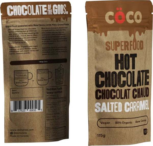 Chocolat chaud caramel salé de COCO