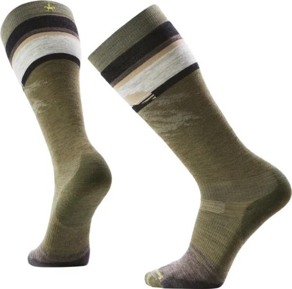 Chaussettes planche neige couss. ciblé Mtn Sunrise de Smartwool – Hommes
