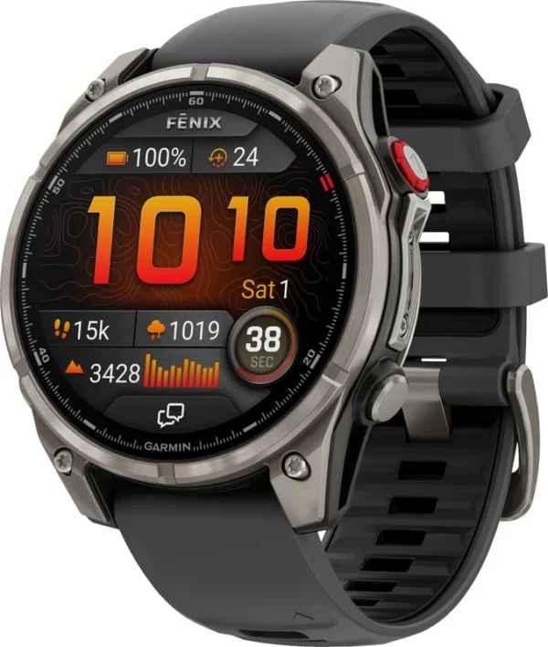 Fenix 8 Pro 47 mm Sapphire AMOLED de Garmin – Hommes