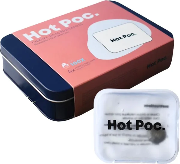 Chauffe-mains réutilisables paquet de 4 de Hot Poc