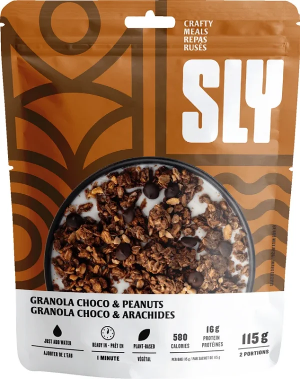 Granola au chocolat et aux arachides de SLY