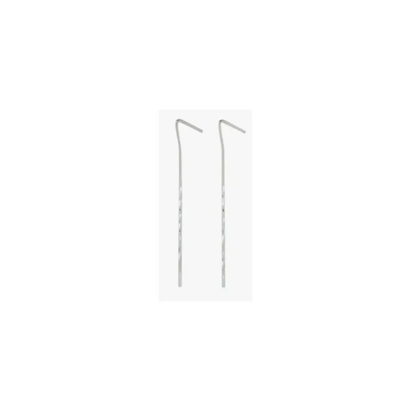 Piquets de tente acier 18 cm (par 10) Twisted Steel Peg