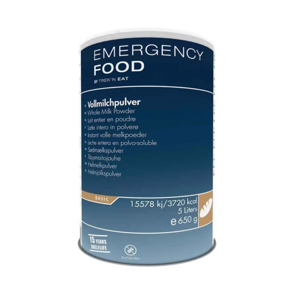 Lait entier en poudre – 650 g – 5,85 L – 15 ans