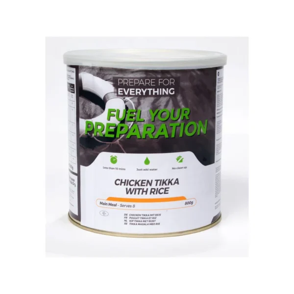 Poulet tikka et riz – 25 ans