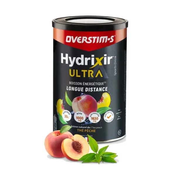 Hydrixir Ultra Overstim.s – 400 g – Thé pêche