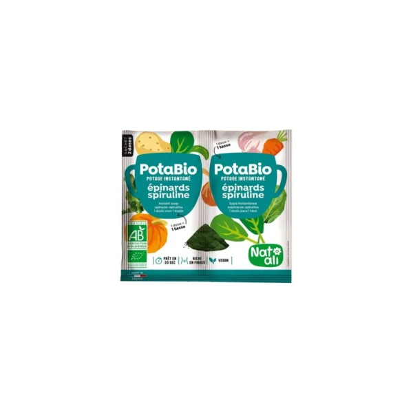 Soupe Potabio Epinards – Spiruline