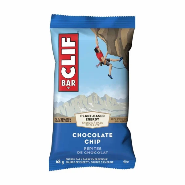 Barre énergétique Clif Bar – Avoine, pépites de chocolat