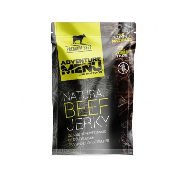 Beef jerky – Boeuf séché 100% naturel – 50 g