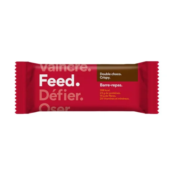Barre-repas Feed. – Double choco crispy