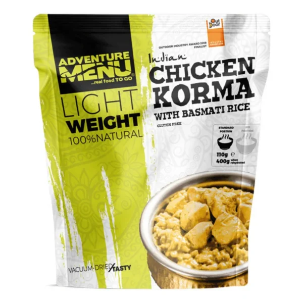 Poulet korma et son riz basmati – Grand format
