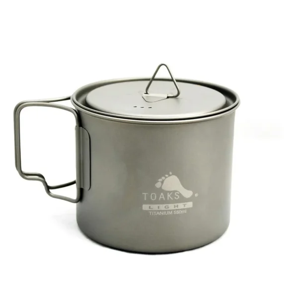 Popote en titane Toaks Ultralight – 0,55 L