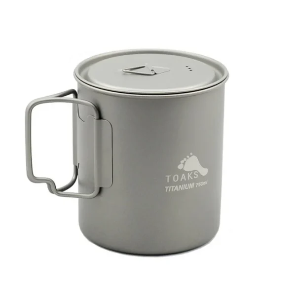 Popote en titane Toaks – 0,75 L