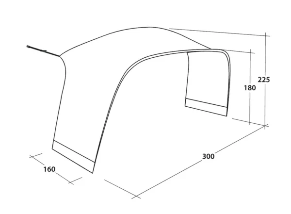 Wakefield M Tent Connector