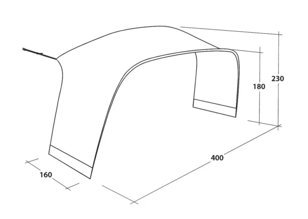Wakefield XL Tent Connector