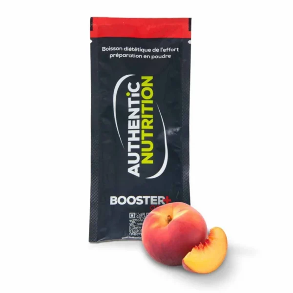 Boisson énergétique Authentic Nutrition Booster+ – Pêche