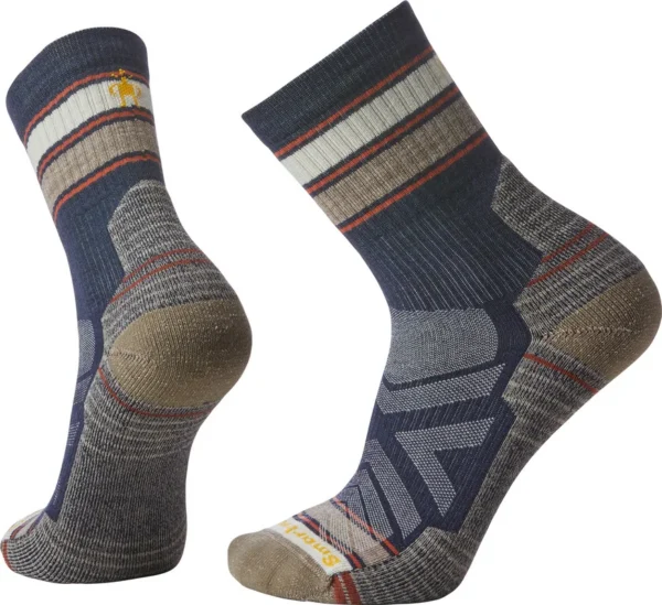 Bas mi-mollets Performance Lite rayées de Smartwool – Unisexe
