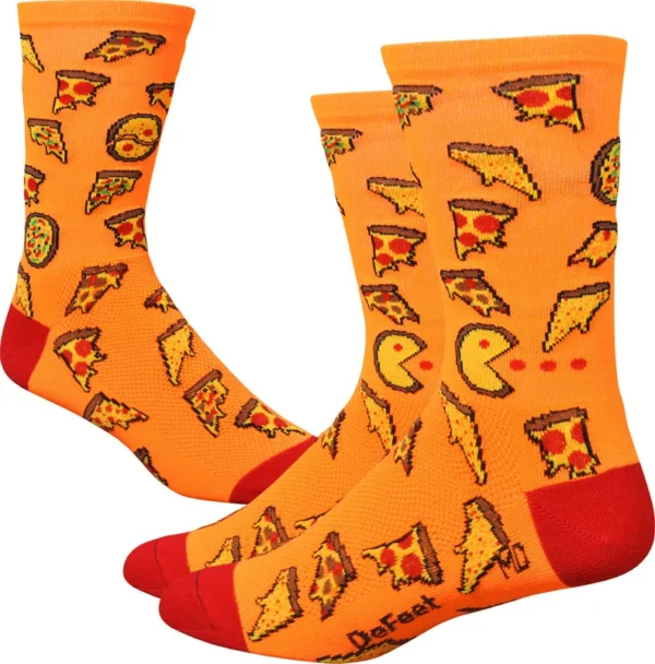 Chaussettes Aireator Pizza Party de DeFeet – Unisexe