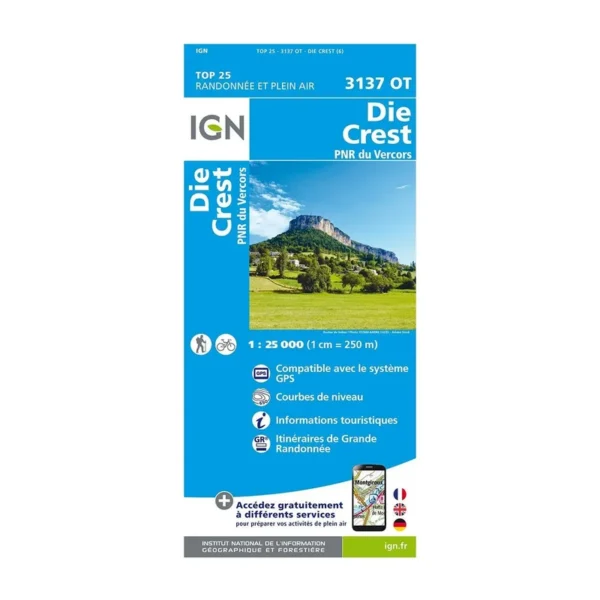Carte IGN – Vercors