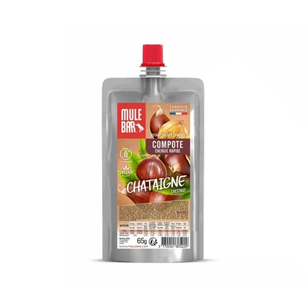 Compote énergétique Mulebar – Châtaigne
