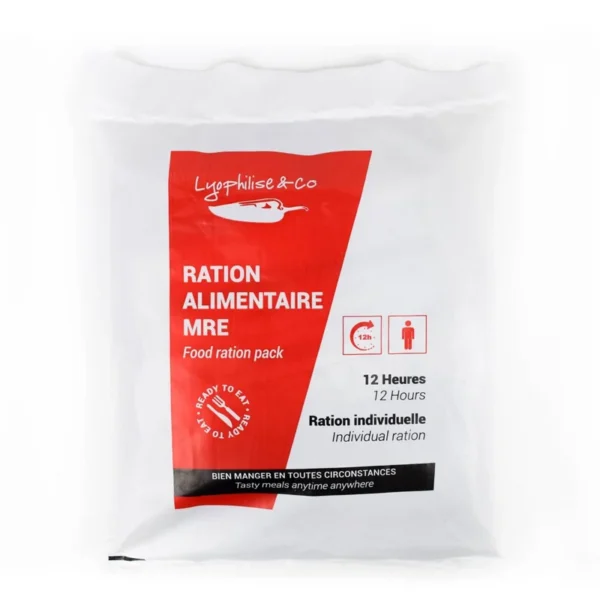 Ration MRE autochauffante 12H – Menu 2 – Porc