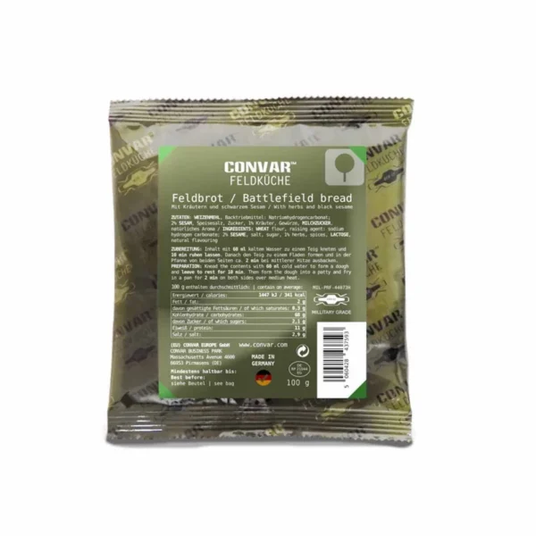 Pain aux herbes et graines de sésame noir – 10 ans