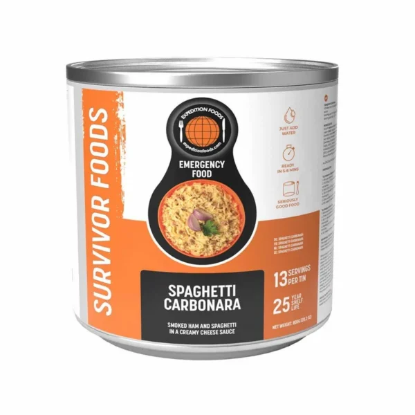 Spaghetti carbonara – 25 ans