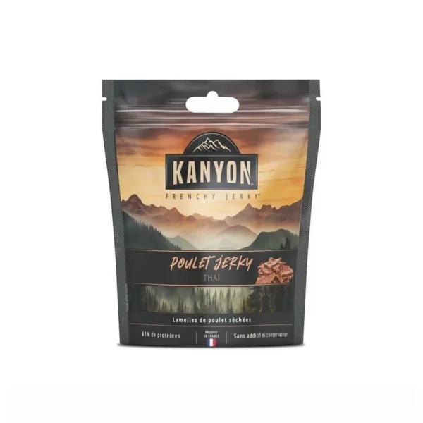 Chicken Jerky Kanyon – Poulet Thaï – 25 g