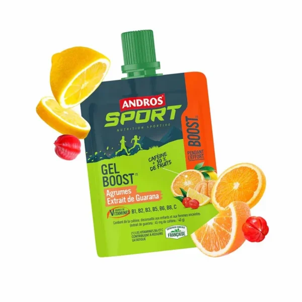 Gel énergétique Andros Sport – Coup de fouet – Agrumes