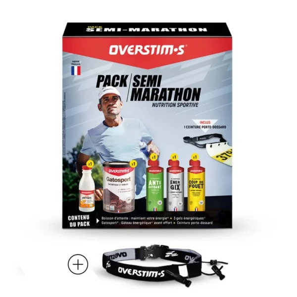 Pack nutrition pour Semi-Marathon – Overstims