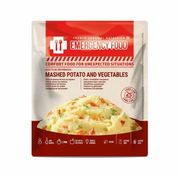 Purée de pommes de terre aux légumes – 25 ans