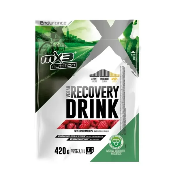 Boisson de récupération MX3 Endurance – Framboise