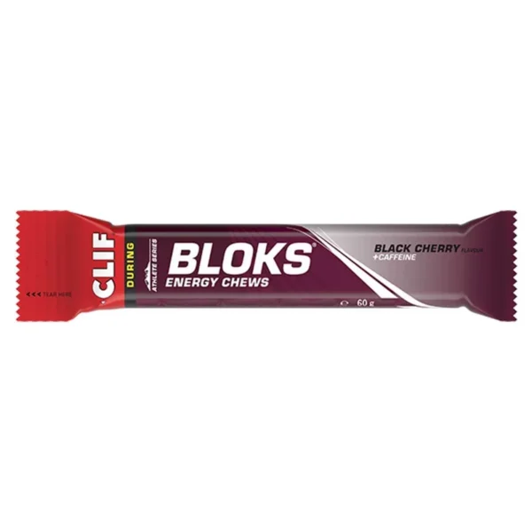 Gommes énergétiques Clif Blocks – Cerise noire