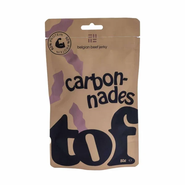 Beef Jerky – Viande séchée Tof – Carbonnades – 80 g