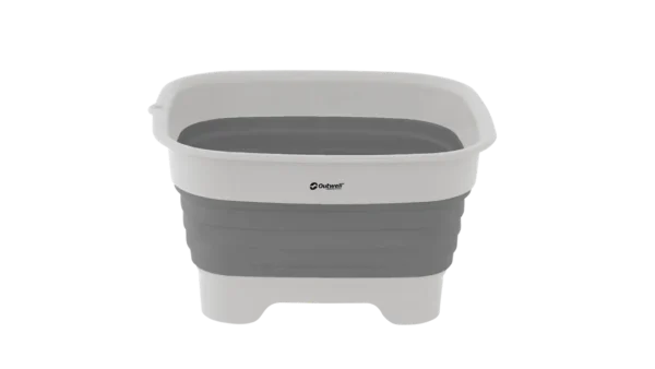 Collaps Wash Bowl w/drain Grey Mist