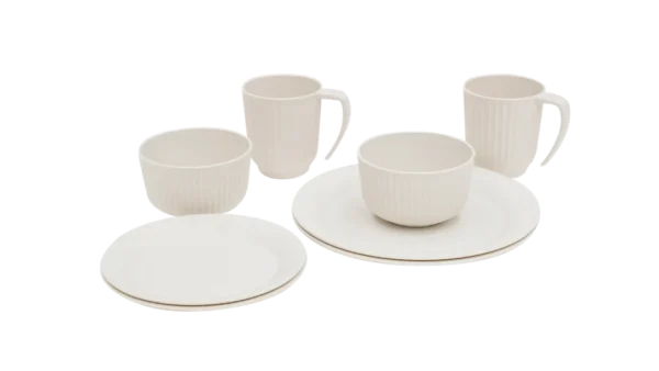 Delish 2 Person Dinner Set Sandstone