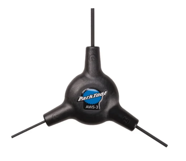 Clé hexagonale triple AWS-3 (2/2,5/3 mm) de Park Tool