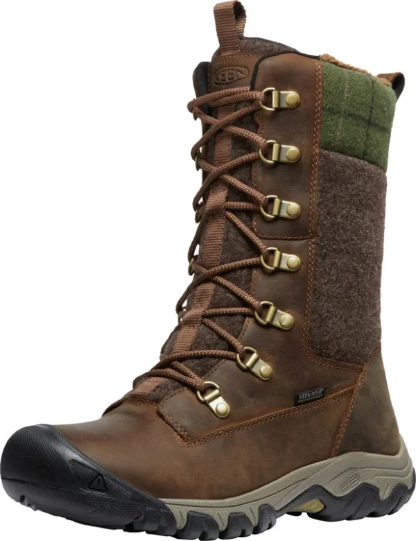 Bottes d'hiver imperméables hautes Greta de Keen – Femmes