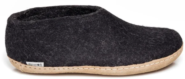 Pantoufles The Shoe (semelle en cuir) de Glerups – Unisexe