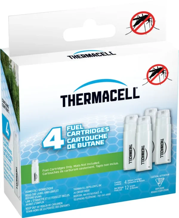 Cartouche de butane de rechange (paquet de quatre) de Thermacell
