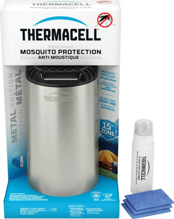 Appareil antimoustiques Patio Shield en aluminium de Thermacell