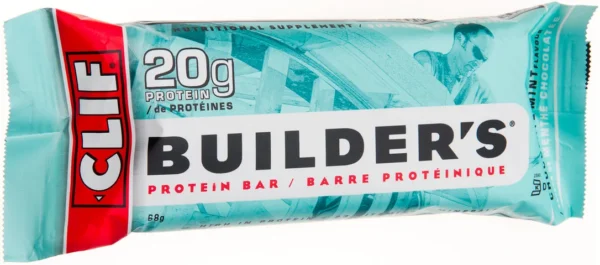 Barre Builder's au chocolat et à la menthe de Clif Bar