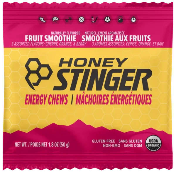 Bonbons énergétiques biologiques de Honey Stinger